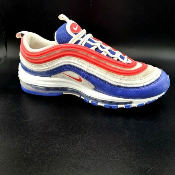 Nike Air Max 97 'USA' 2020 Sz 8.5 CW5584-100 Airmax Americana Uni Red White Blue - Picture 2 of 12